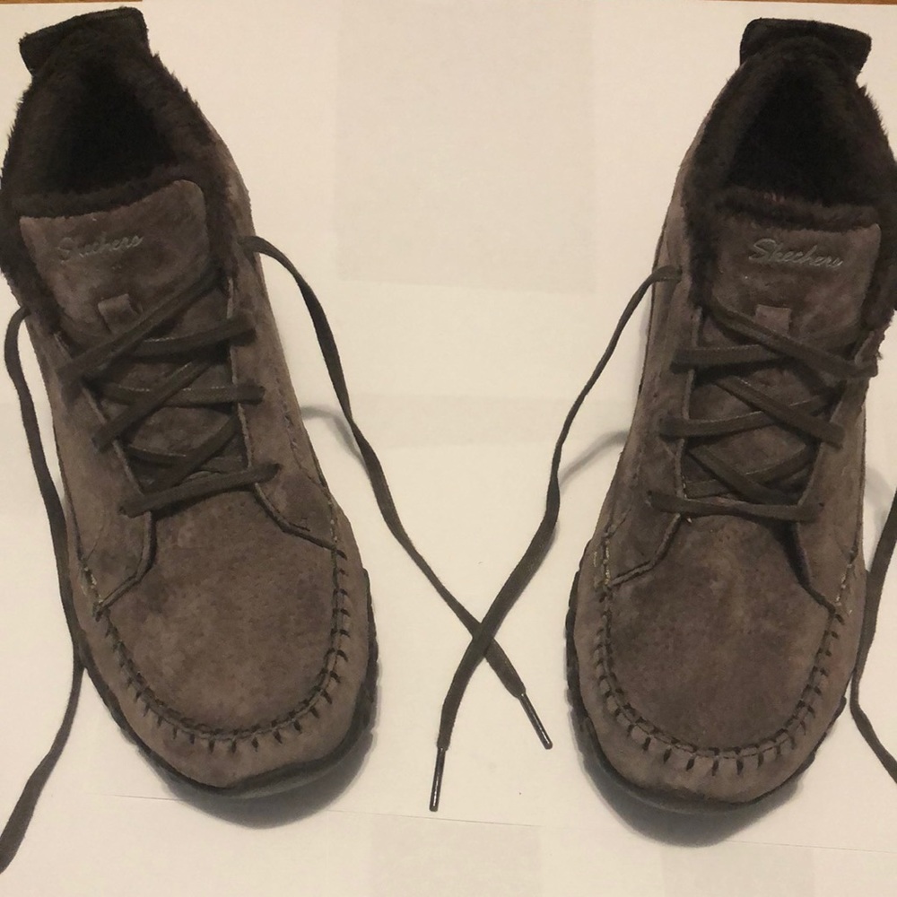 brown ankle shoes